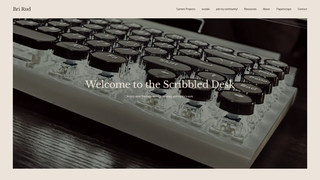 Thumbnail of thescribbleddesk.com
