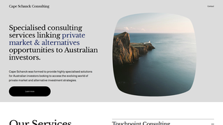 Thumbnail of capeschanckconsulting.com
