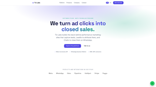 Screenshot of tixlabs.io