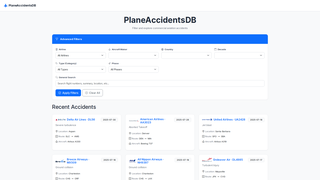 Thumbnail of planeaccidentsdb.com