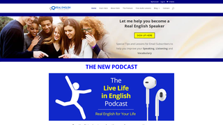 Thumbnail of realenglishspeaker.com
