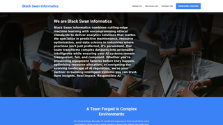 Thumbnail of blackswaninformatics.com