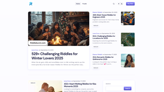 Thumbnail of riddleburst.com