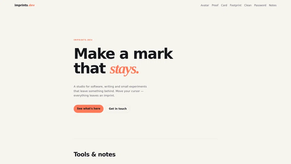 Site preview
