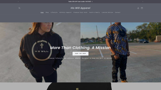Thumbnail of hiswillapparel.com