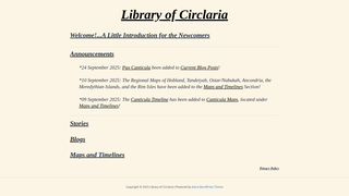 Thumbnail of circlaria.com