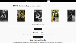 Thumbnail of karma77music.com