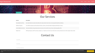 Thumbnail of agniresources.com