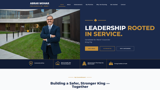 Screenshot of abrarmohar.ca