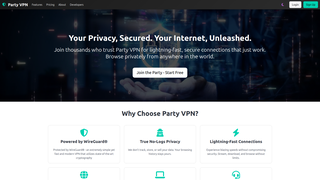 Thumbnail of partyvpn.com