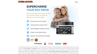 Thumbnail of stormhammermalegummies.com