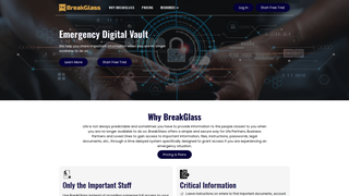 Thumbnail of breakglassvault.com