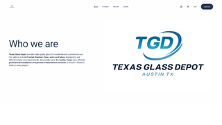 Thumbnail of texasglassdepot.com