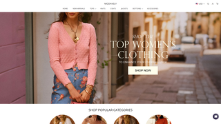 Thumbnail of modavely.com