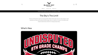 Thumbnail of blackskyapparel.com