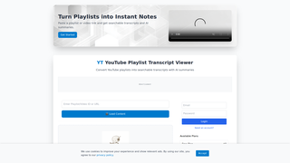 Thumbnail of ytsum.org