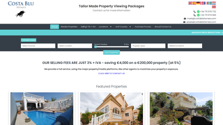 Thumbnail of costabluhomes.com