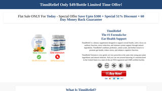 Thumbnail of tinnirelief-us.com
