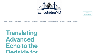 Screenshot of echobridgemd.com