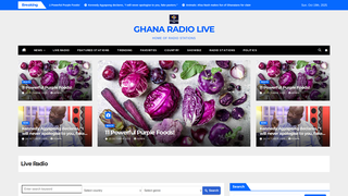 Thumbnail of ghanaradiolive.com