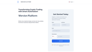 Thumbnail of wervionplatform.com