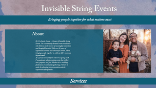 Thumbnail of invisiblestringevents.com