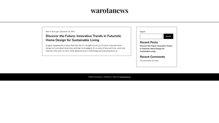 Thumbnail of warotanews.com