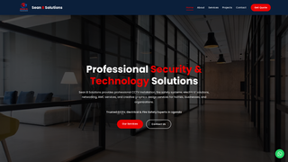 Screenshot of seanbsolutions.com