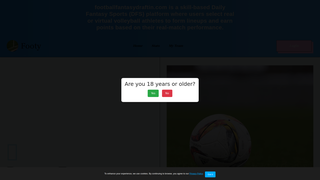 Thumbnail of footballfantasydraftin.com