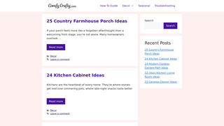 Thumbnail of comfycrafty.com