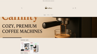 Thumbnail of caffinty.com