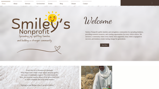 Screenshot of smileysnonprofit.org