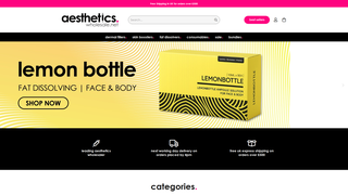 Thumbnail of aestheticswholesale.net