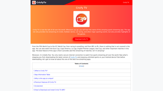 Thumbnail of cricfytva.com