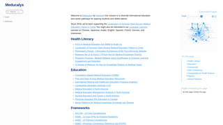 Thumbnail of meducalyx.org
