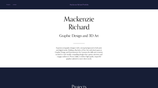 Thumbnail of mackenzierichardportfolio.com