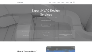 Thumbnail of tensorhvac.com
