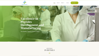 Thumbnail of wldpeptides.com