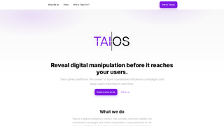Thumbnail of taios-ai.com