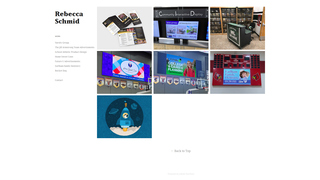 Thumbnail of rebeccaschmiddesign.com