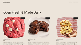 Thumbnail of maxbakes.com