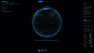 Screenshot of spaceatlas.tech