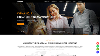 Screenshot of cslinear.com