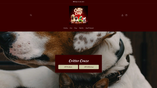 Thumbnail of critter-craze.com