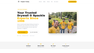 Screenshot of douglastaping.com