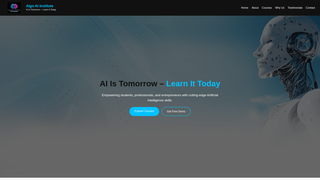 Thumbnail of algoartificialintelligence.com