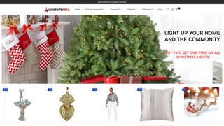 Thumbnail of lightupsanta.com