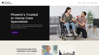 Thumbnail of higherstandardhomecare.com