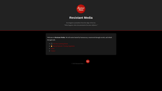 Thumbnail of resistant-media.com
