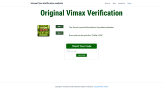 Thumbnail of vimaxverify.com